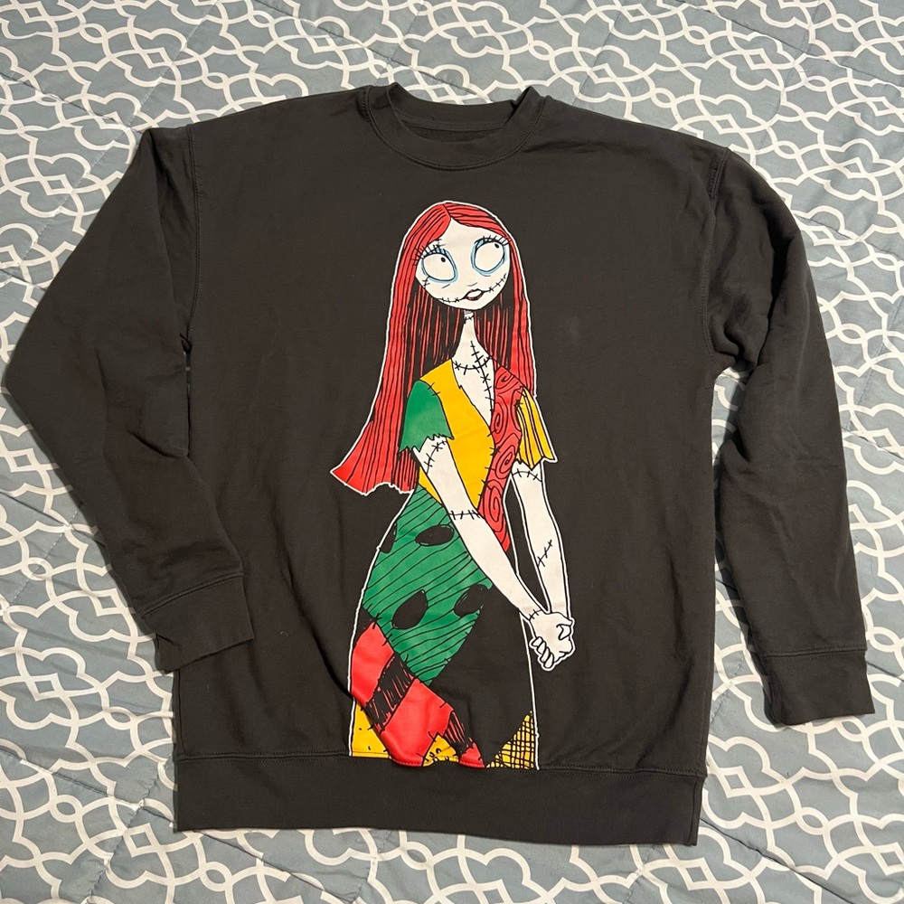 Disney Nightmare Before Christmas Sweatshirt Sally